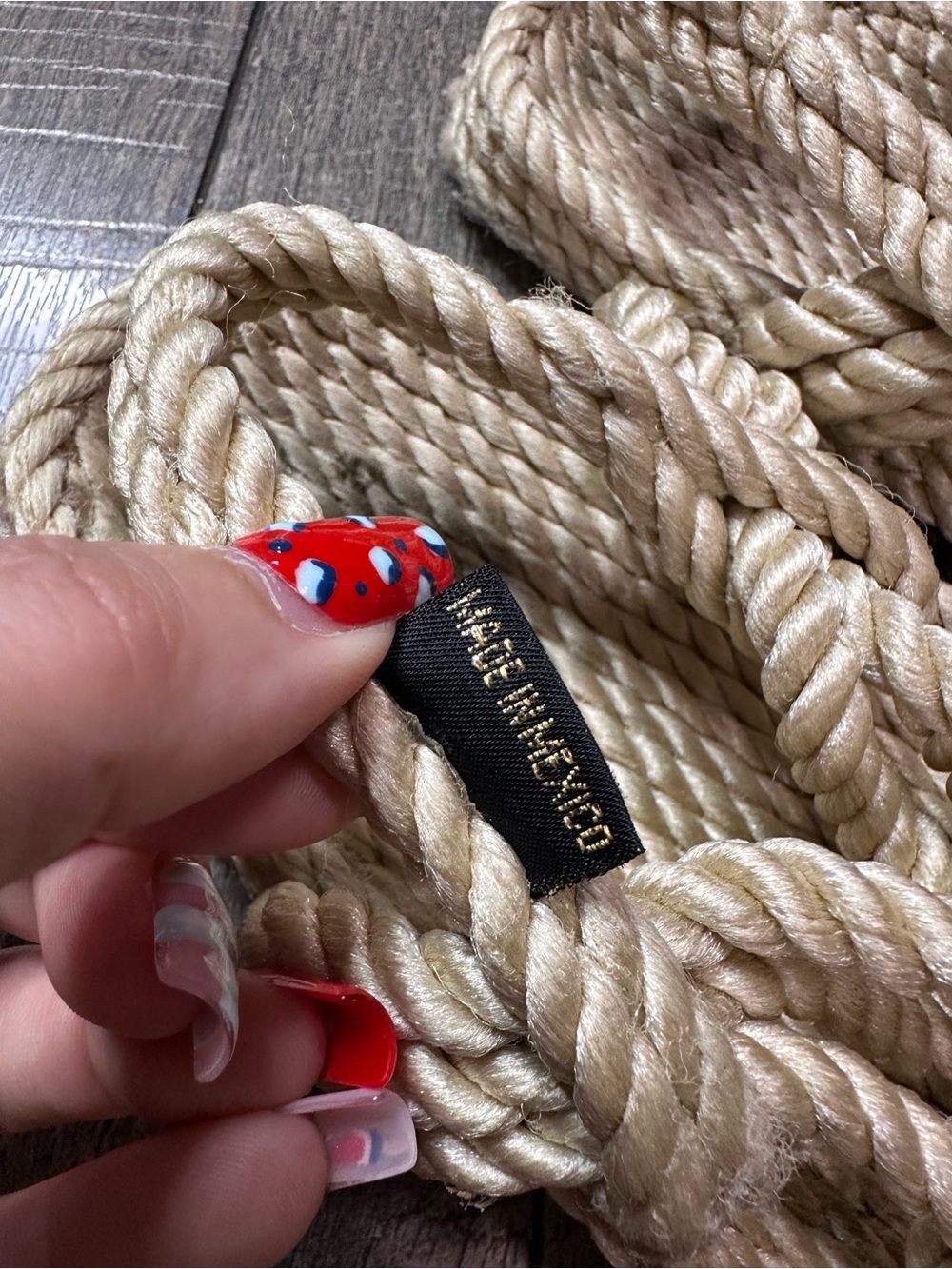 Gurkees Rope Sandals - Picture 5 of 7